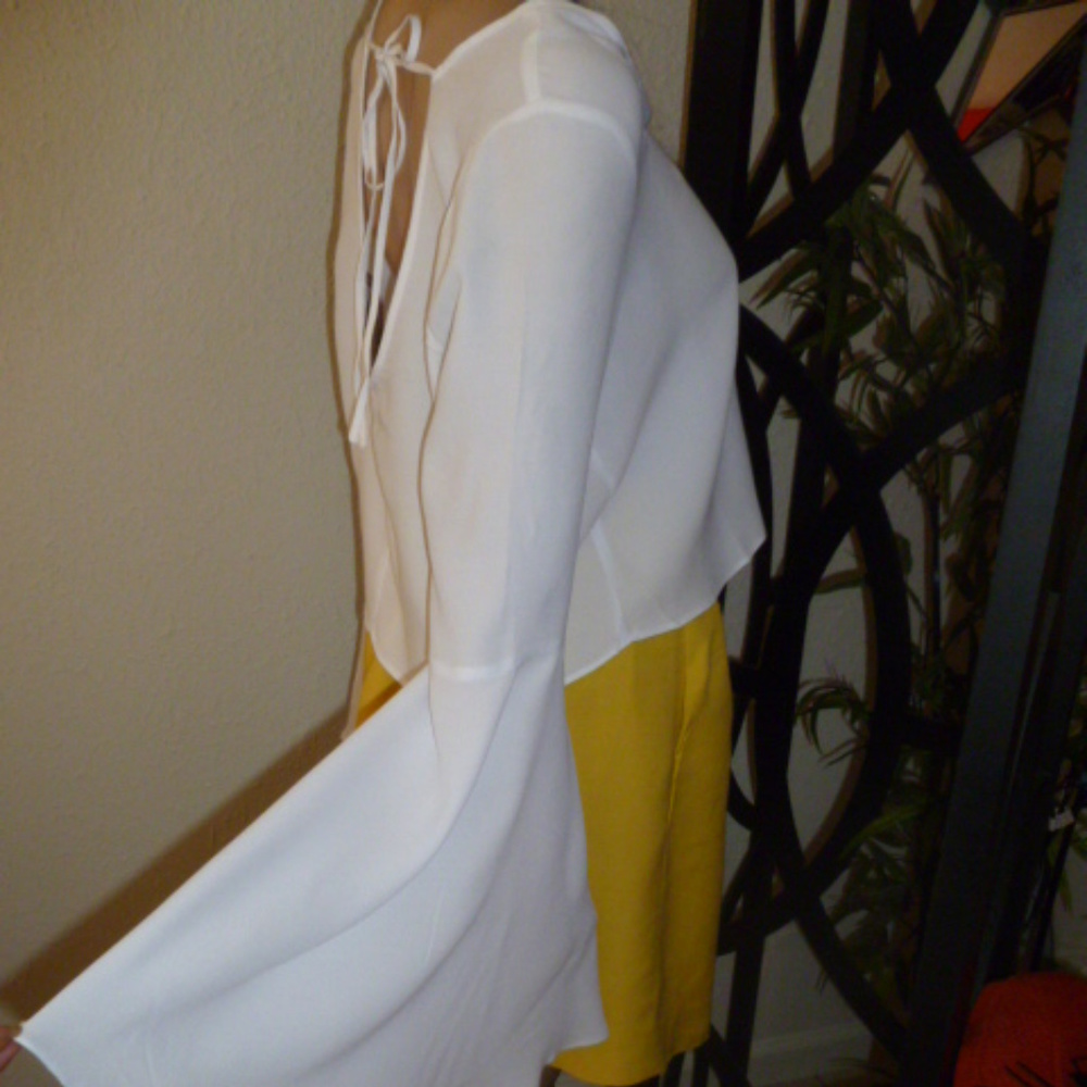 Cotton Batwing Long sleeves Cro Style Top